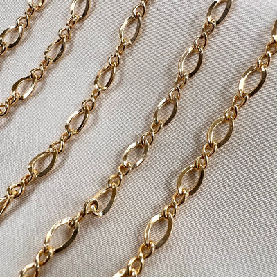 CX32: Figure 8 / Infinity 4mm wide - Chain the Foot