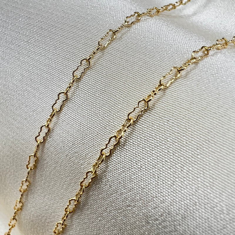 CX06: Crinkle Chain - 1.5mm -  By the foot