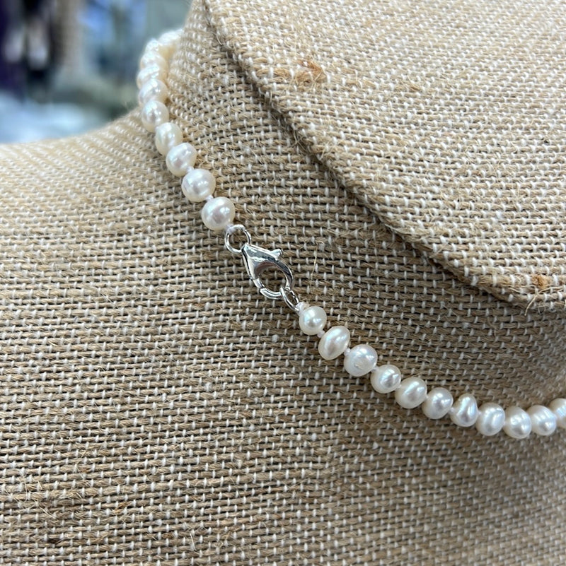 Children’s Knotted Freshwater Pearl Necklace
