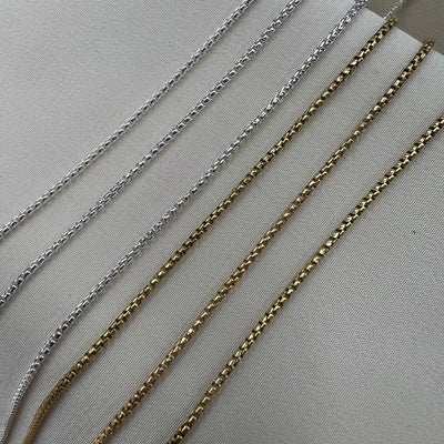 CX67: Round Box Chain  - By the Foot