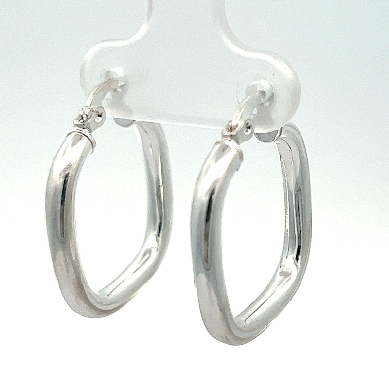 Square Hoops 3MM thick - variety sizes