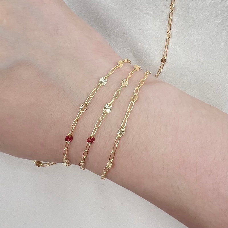 CX72L (3+1): 3.2mm Starlight + Paperclip - Chain by the foot