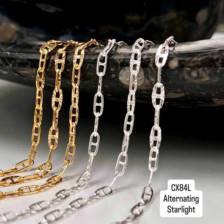 CX84L: 2.4mm Mariner Chain by the foot