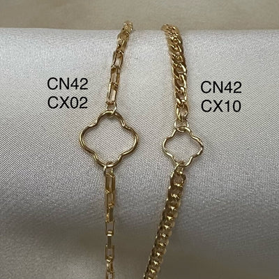 CN42 - Mini Clover Connectors (pack of 6)