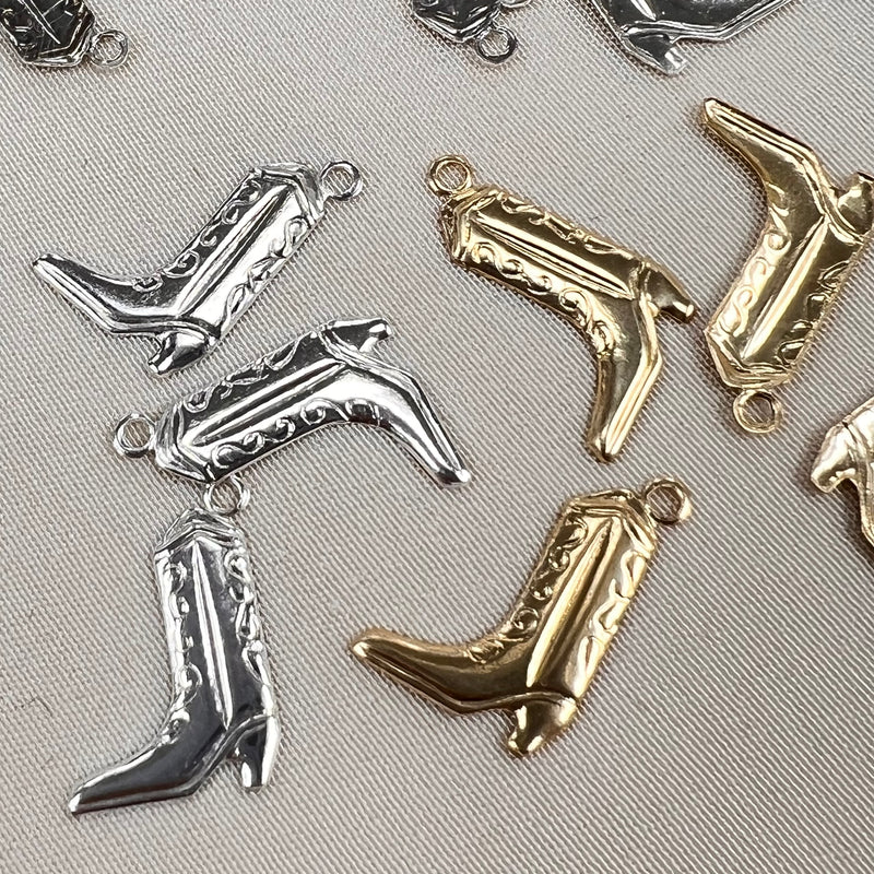 CH-43 Cowboy Boot Charms (Pack of 3)