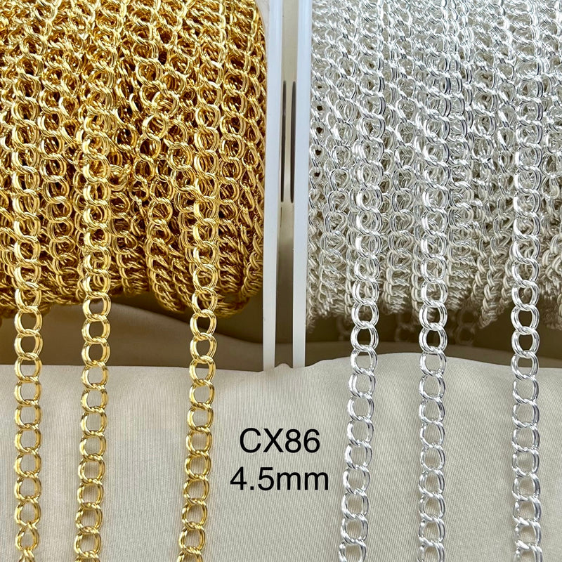 CX86 - Parallel Curb Chain by the foot