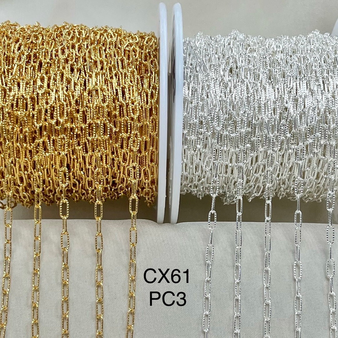 CX61-PC3: 2.7mm Textured Paperclip 