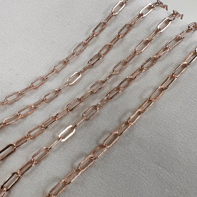 CX55: 2.6mm Paperclip #3 Chain By the Foot
