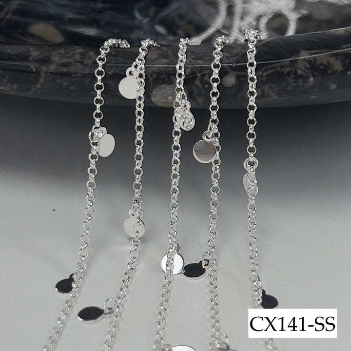 CX141: Disco Charm Chain by the foot