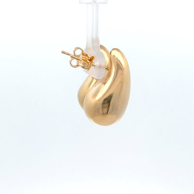 Tear Drop Studs - Sterling Silver - 6491