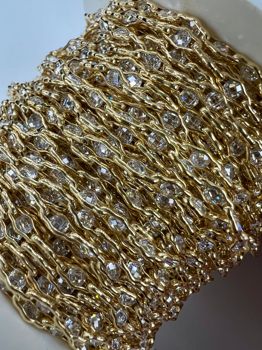 CX165 - Marquis CZ Chain by the Foot