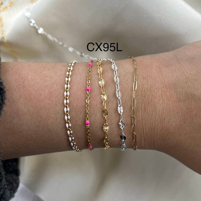 CX95L: 3.2mm Starlight + Paperclip (1+1) Chain by the footy