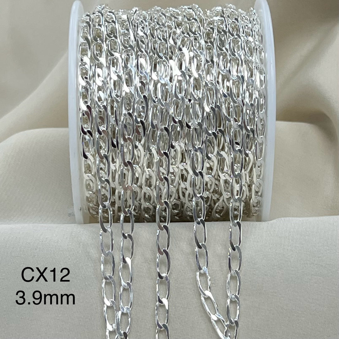 CX12: Open Curb Chain by the foot