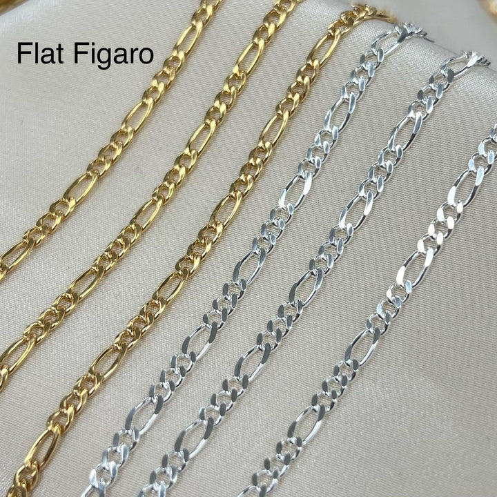 CX30: 2.9mm Figaro Chain by the foot