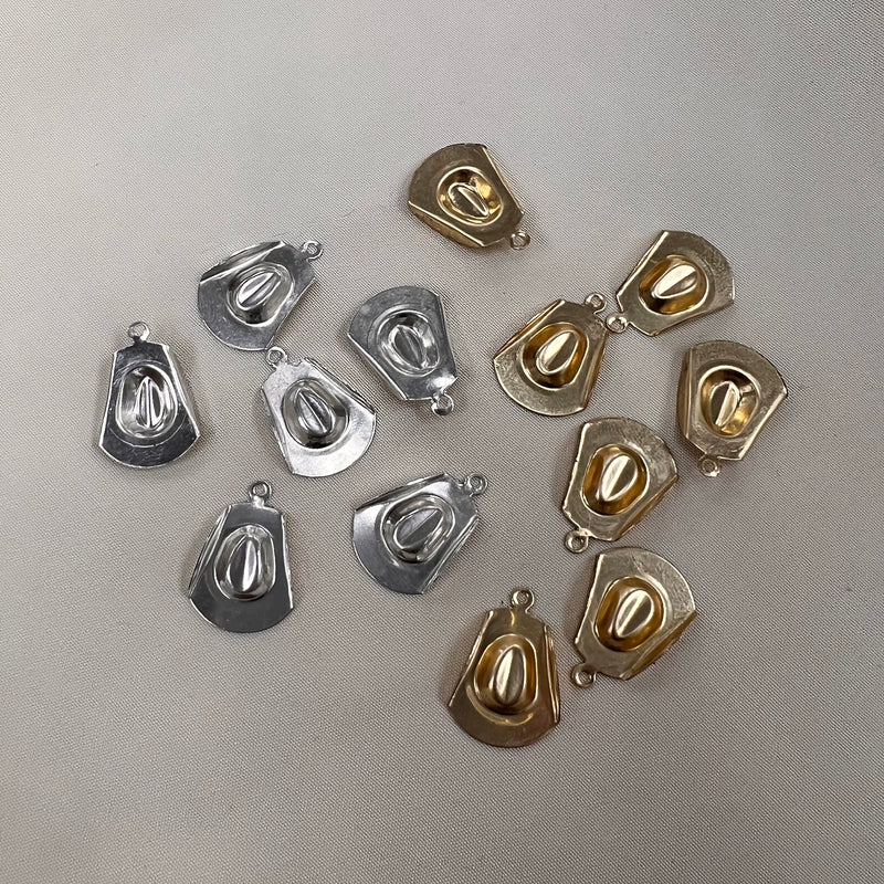 CH44 Cowboy Hat Charms (Pack of 3)