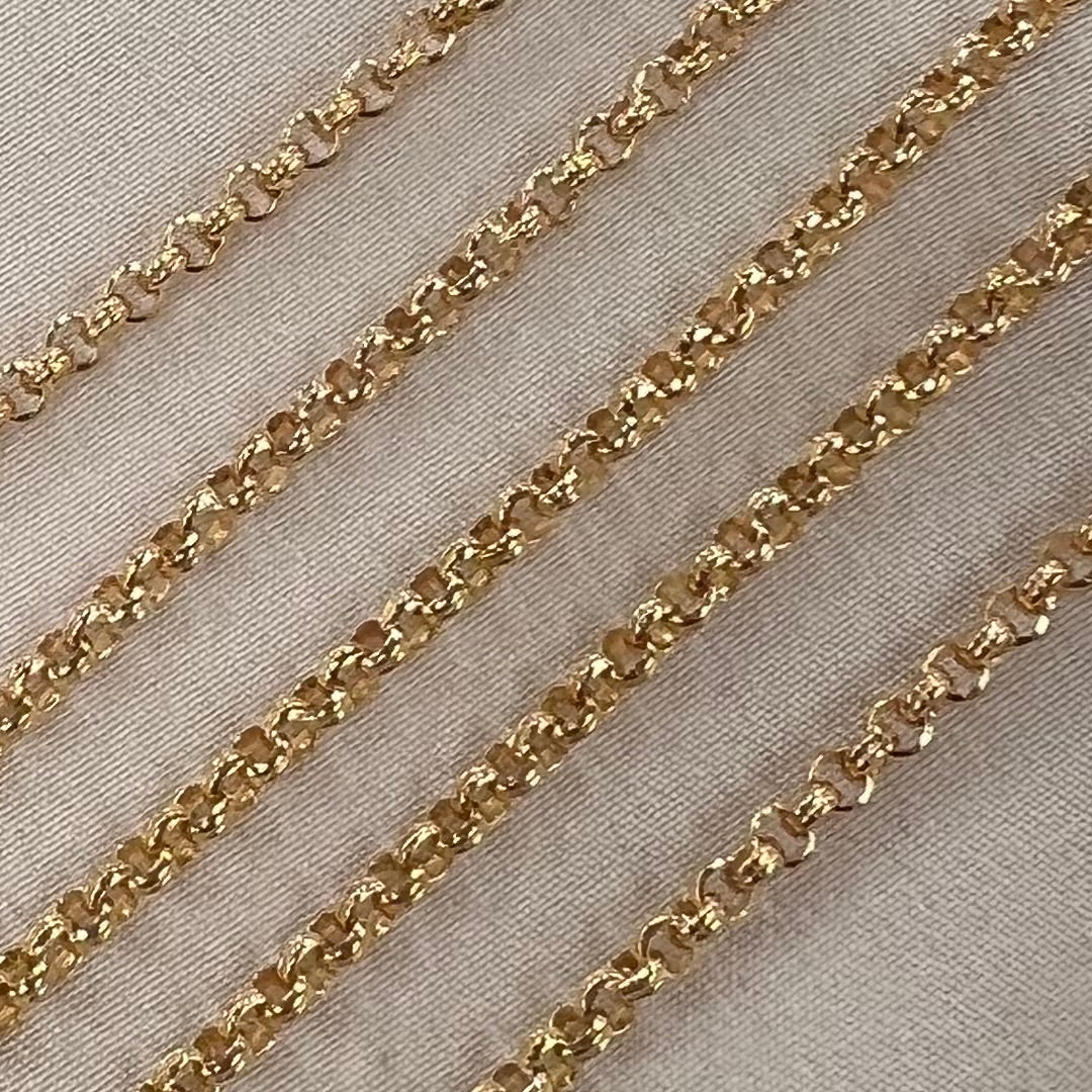 CX113 - 2.4mm Double Rolo Chain by the foot