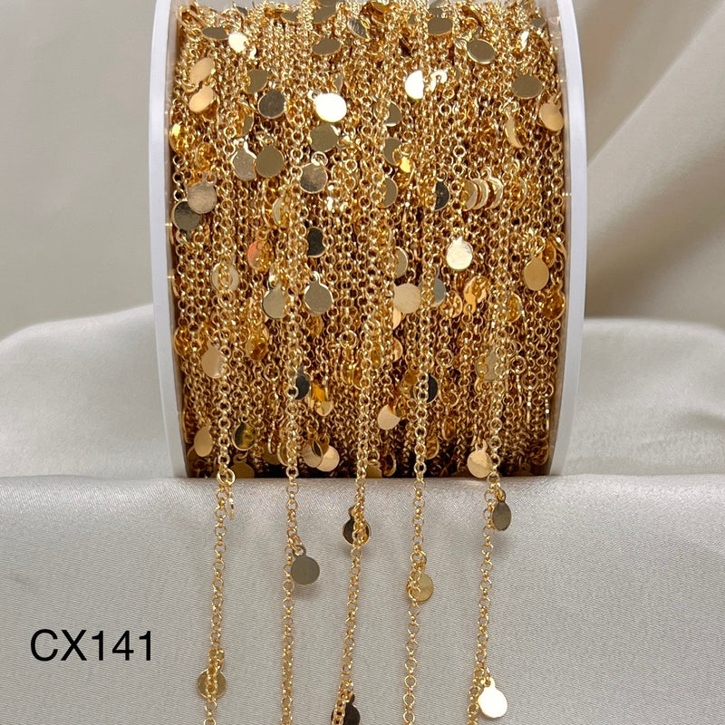 CX141: Disco Charm Chain by the foot