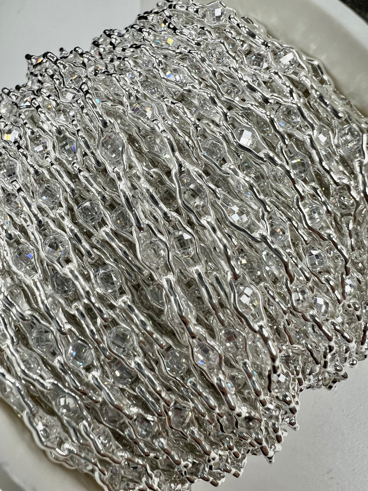 CX165 - Marquis CZ Chain by the Foot