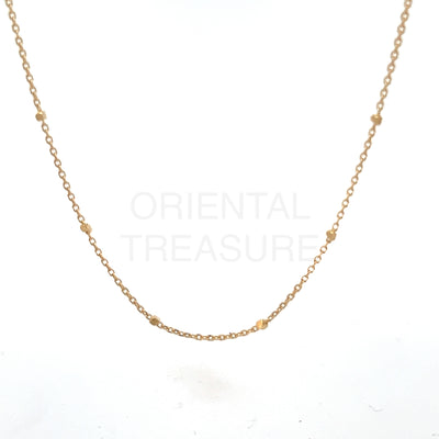 Square Cube Satellite Sterling Silver Chain