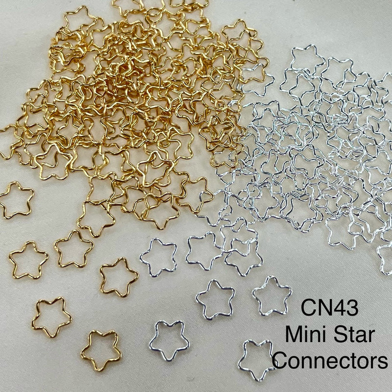 CN43 - Mini Star Connectors (pack of 6)