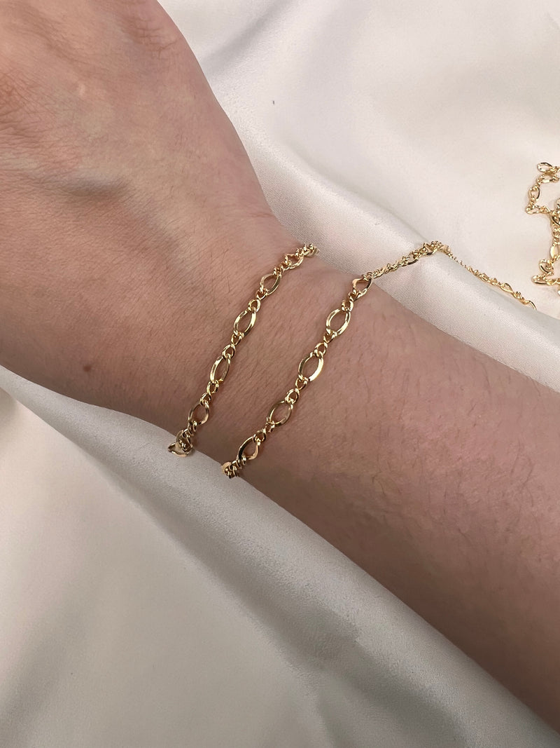 Figure 8 / Infinity 4mm wide - Chain the Foot