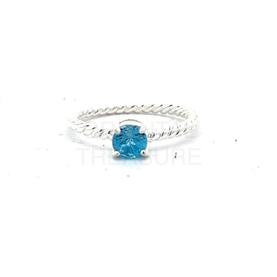 Genuine Gemstone Rope Stackable Rings