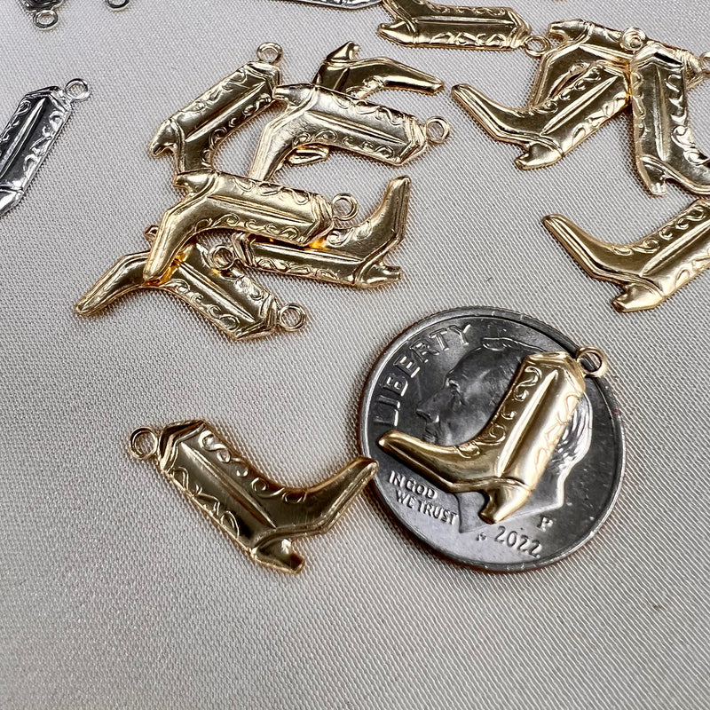CH43 Cowboy Boot Charms (Pack of 3)