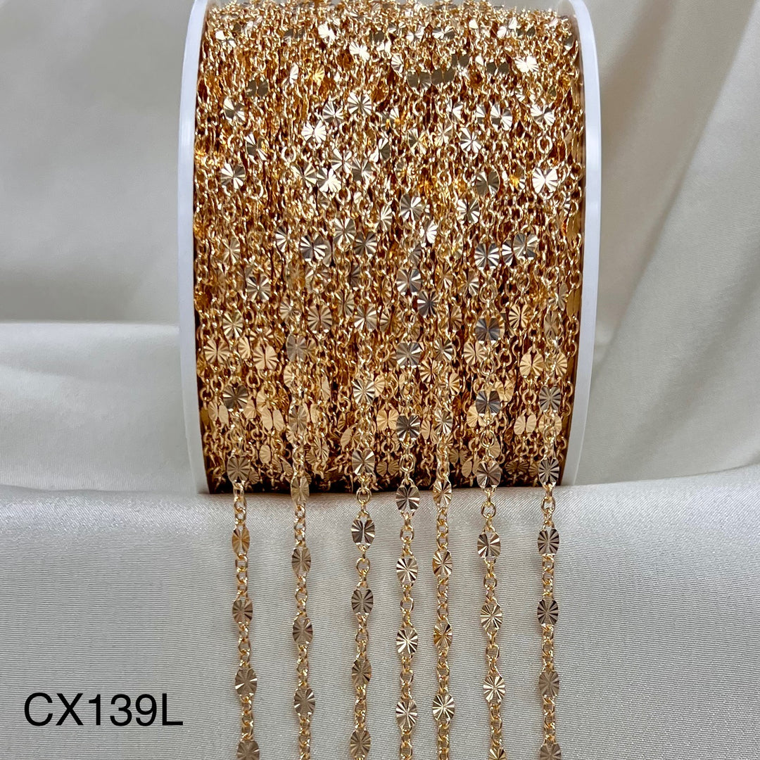 CX139L - 2.8mm Starlight Cable Chain by the Foot