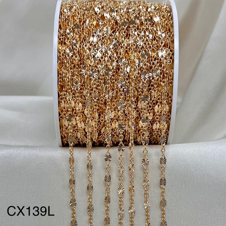 CX139L - 2.8mm Starlight Cable Chain by the Foot