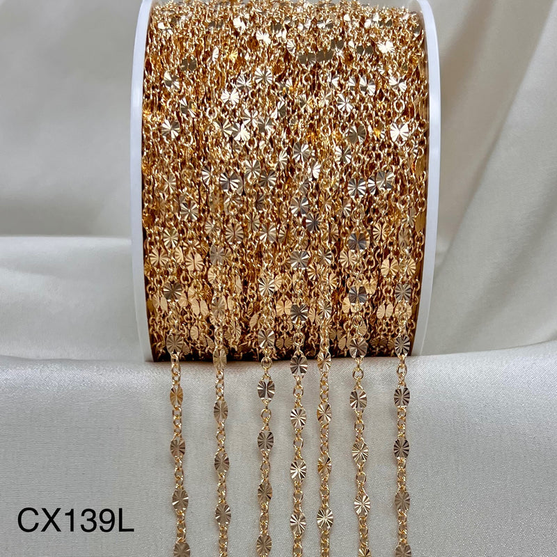 CX139L - 2.8mm Starlight Cable Chain by the Foot