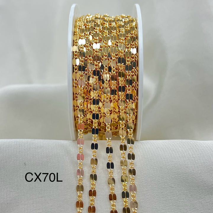 CX70L: 2.9mm Sequin chain by the foot