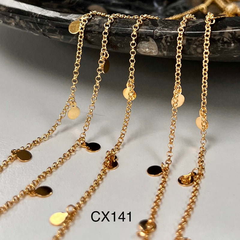CX141: Disco Charm Chain by the foot
