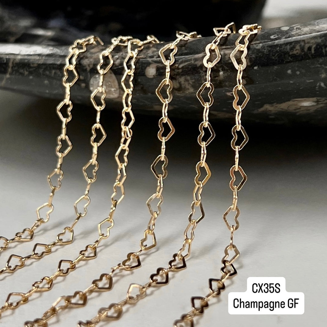 CX35S-CHP: Heart Chain by the foot