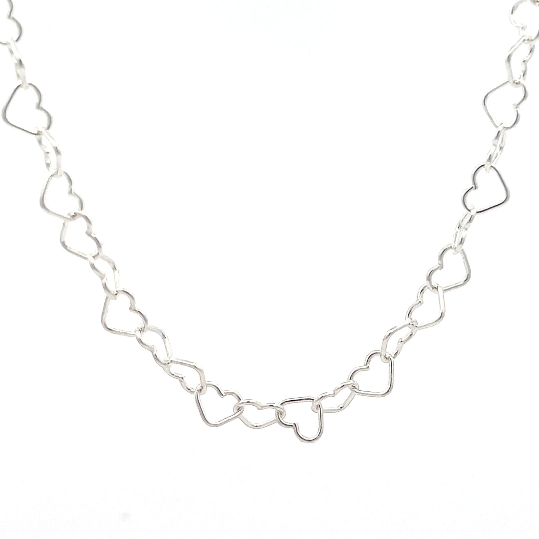 Heart Chains - Sterling Silver