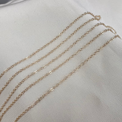 14kt Gold - Cable 1.7mm Chain