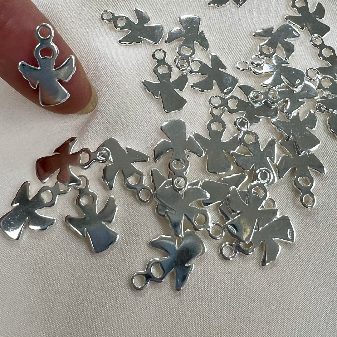 CH62 - Angel Sterling Silver Charms (pack of 3)