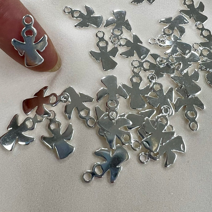 CH62 - Angel Sterling Silver Charms (pack of 3)