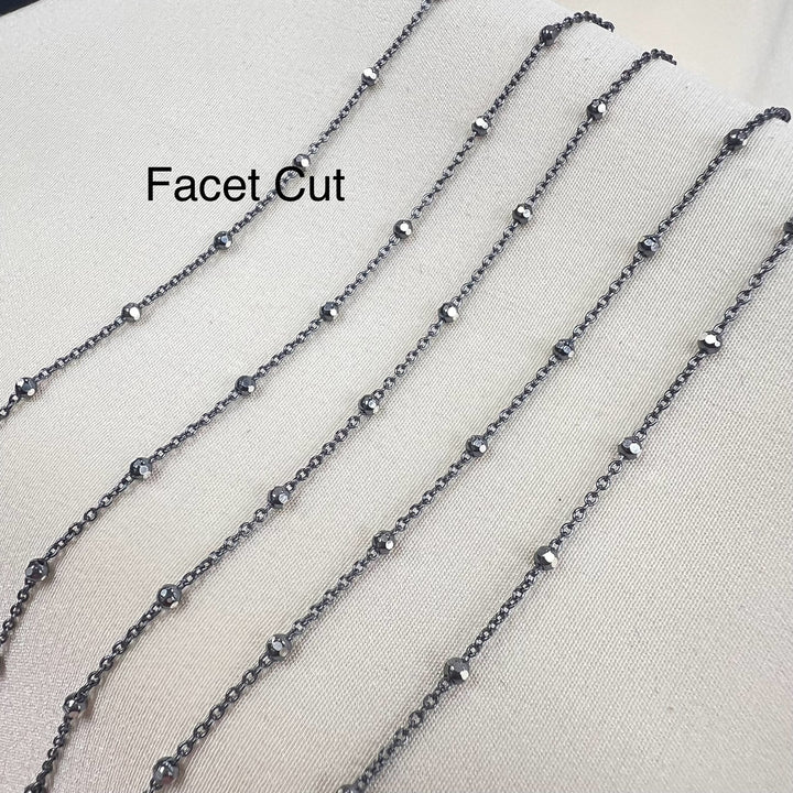 CX77 - Two Tone Satellite chain by the foot (26ga only)
