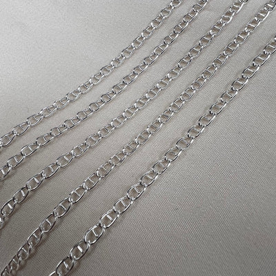 CX45: Mariner Chain - 2.5mm Wide - by the foot