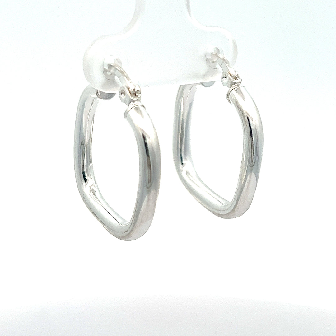 Square Hoops 3MM thick - variety sizes