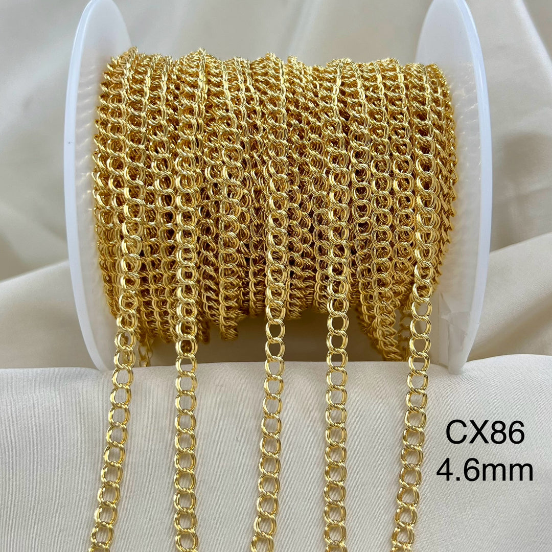 CX86 - Parallel Curb Chain by the foot