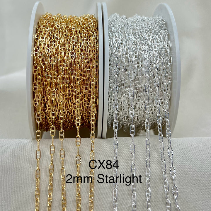 CX84s: 2.0mm Mariner Chain by the foot