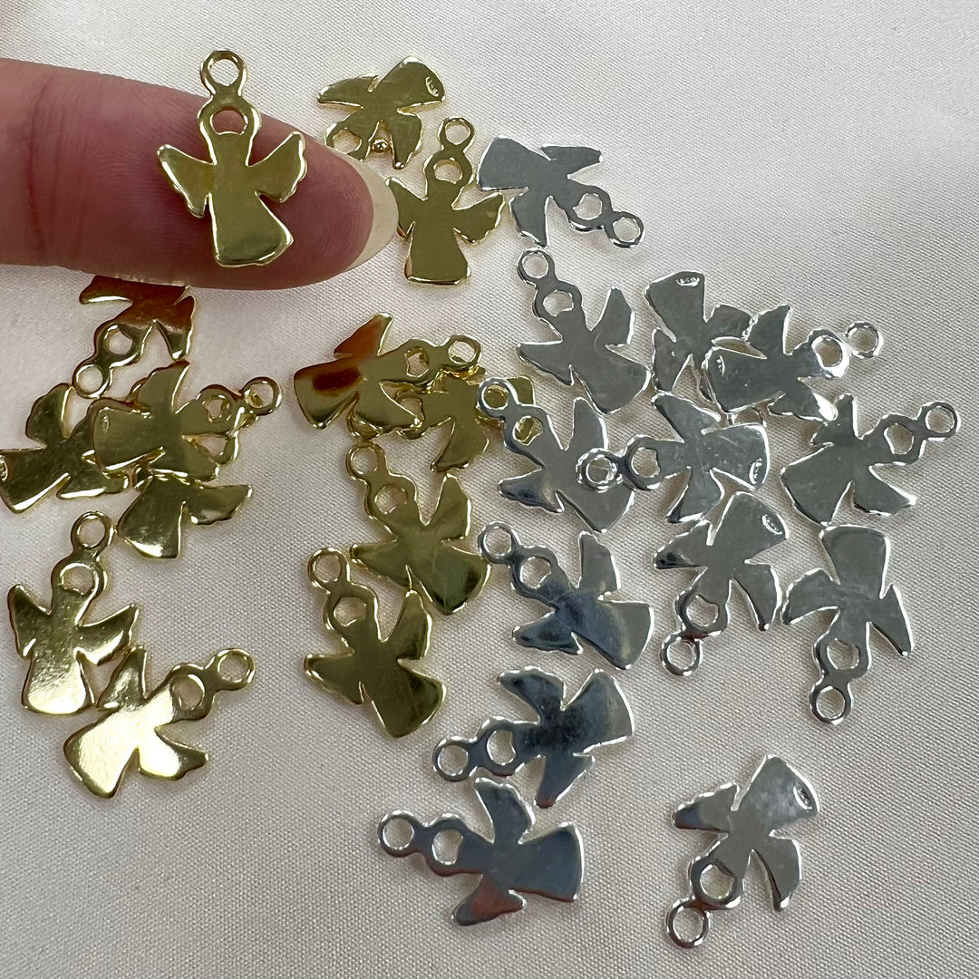 CH62 - Angel Sterling Silver Charms (pack of 3)