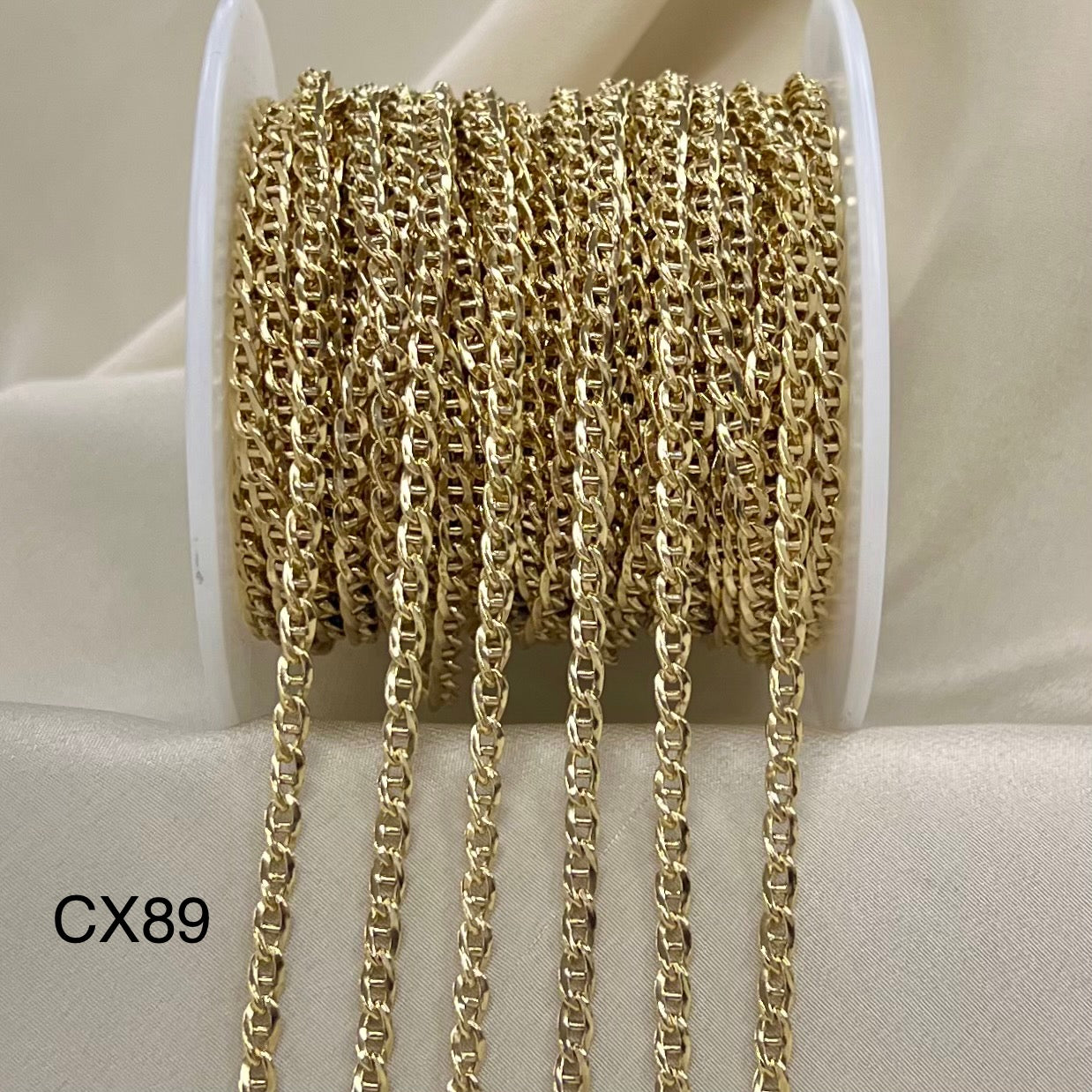 CX89 - 3.2mm Mariner Chain by the foot – Oriental Treasure