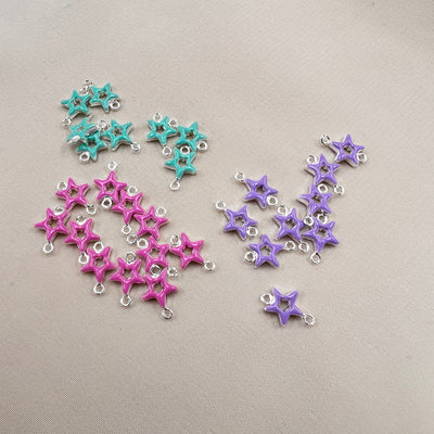 CN21 Enamel Star Connector (Pack of 3)