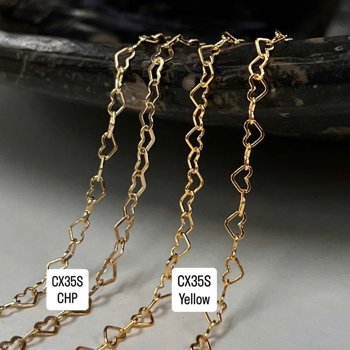 CX35S-CHP: Heart Chain by the foot