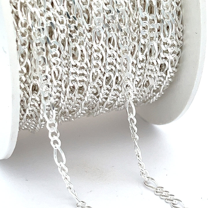CX30: 2.9mm Figaro Chain by the foot