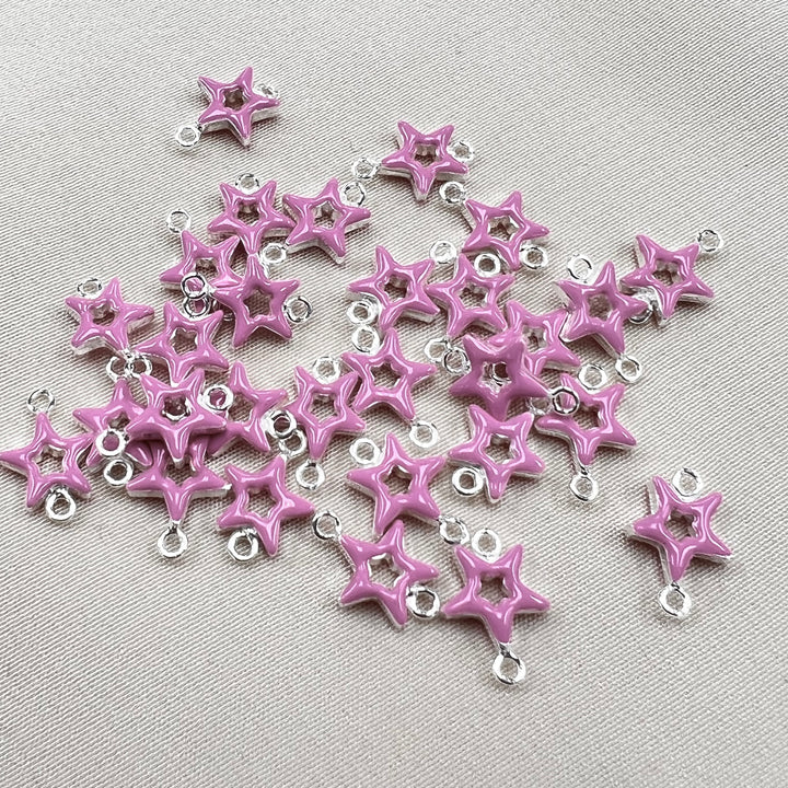 CN21 Enamel Star Connector (Pack of 3)