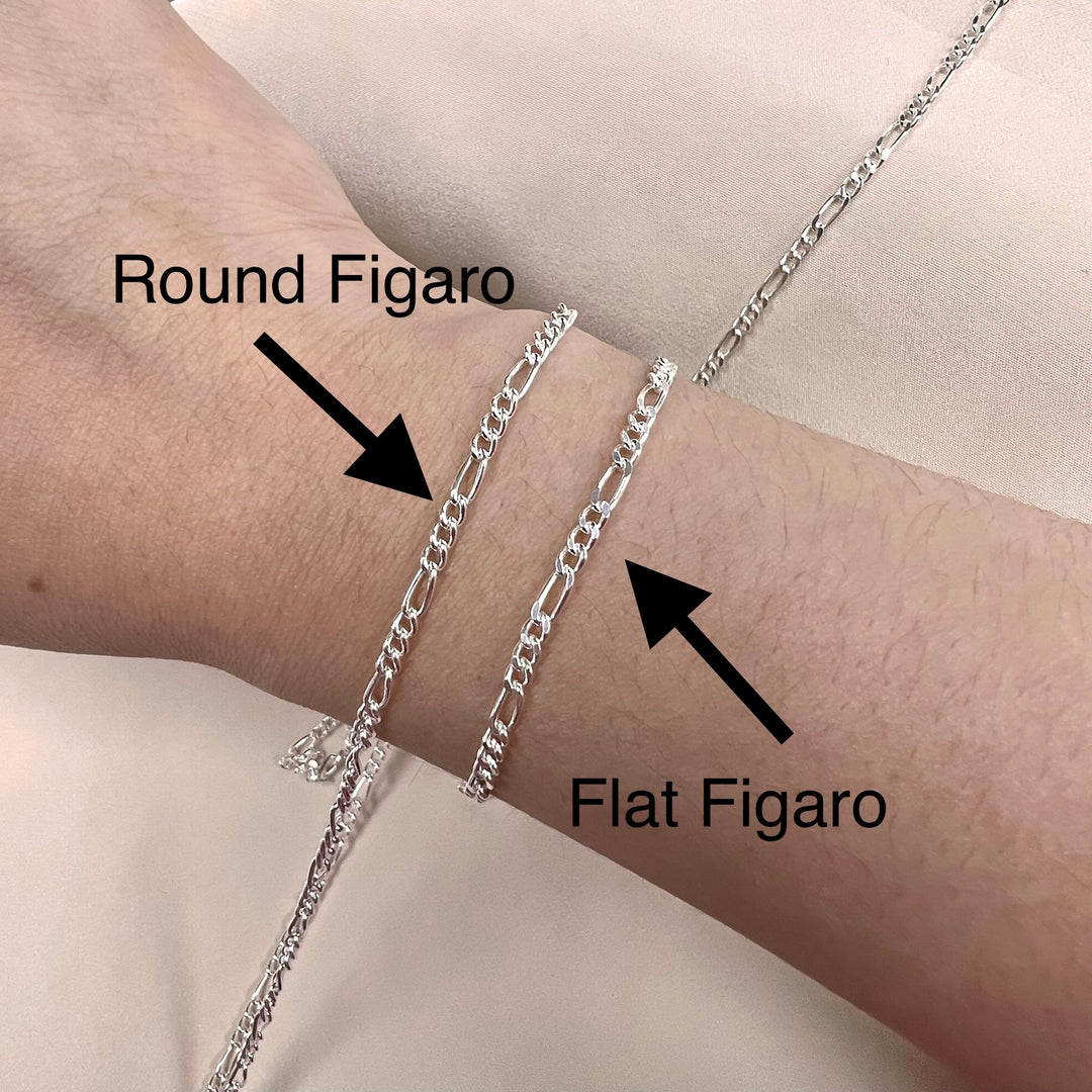 CX30: 2.9mm Figaro Chain by the foot