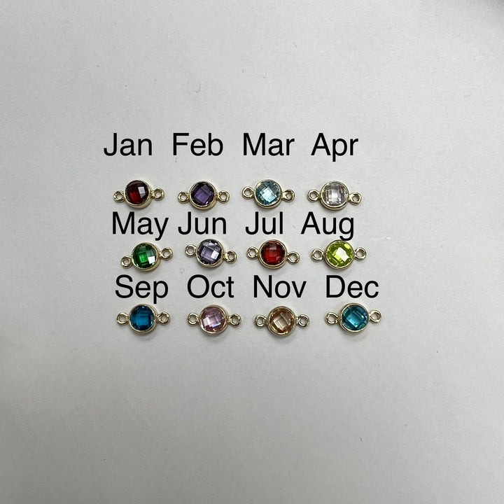 4mm Flatback CZ Connectors